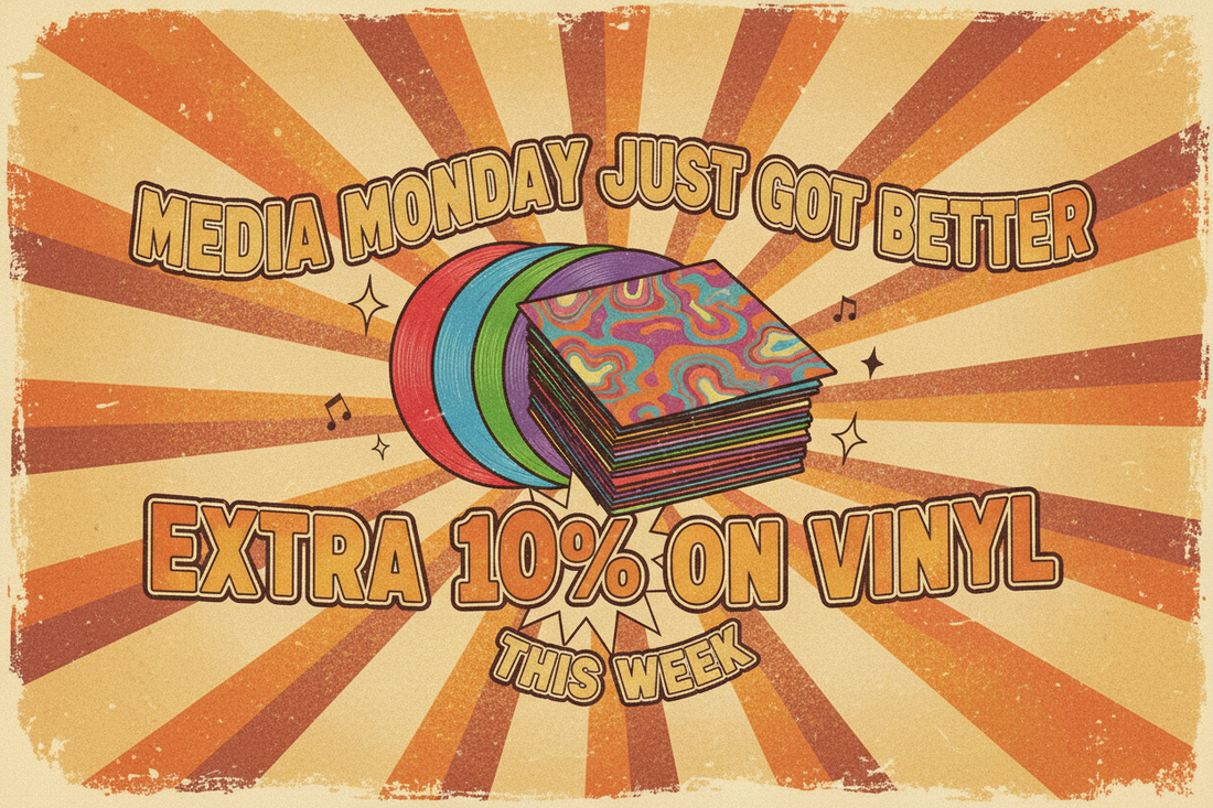 Media Monday Just Got Better – Extra 10% on Vinyl This Week