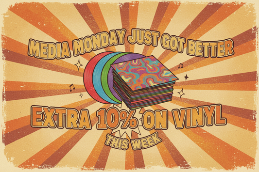 Media Monday Just Got Better – Extra 10% on Vinyl This Week