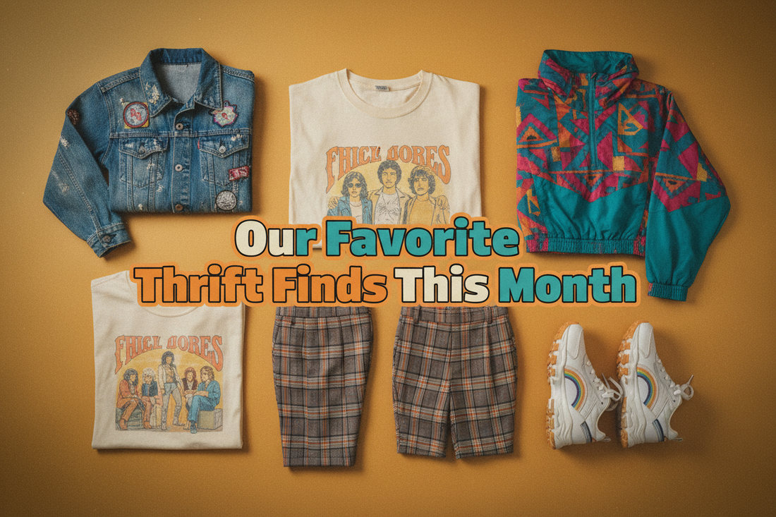 Our Favorite Thrift Clothing Finds This Month