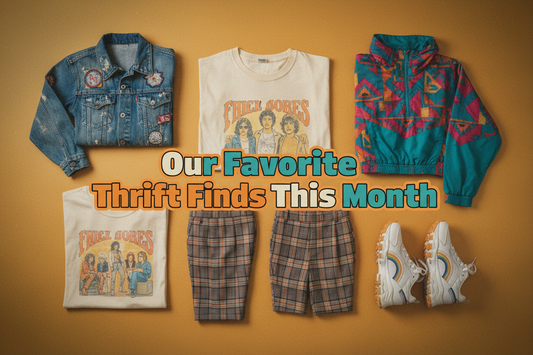 Our Favorite Thrift Clothing Finds This Month