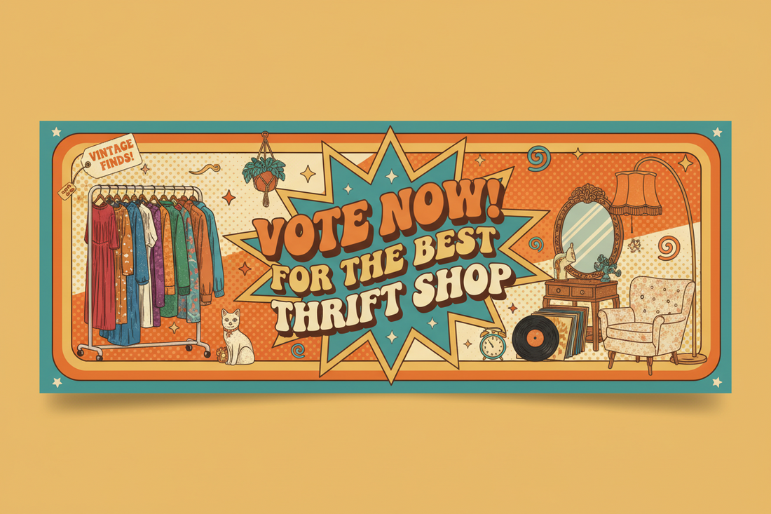 Thrift-N-Thangs Nominated in 3 Categories, 3 Years Running | Vote Now!